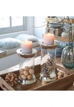 Großhandel 👍 LOBERON Kerzenständer 2er Set Hillfors Silber/klar 💯 -dekoartikel Verkaufsladen unnamed file 1004