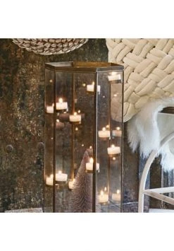 Blitzangebot 🎉 LOBERON Windlicht Missa Antikbronze 😀 -dekoartikel Verkaufsladen unnamed file 1010