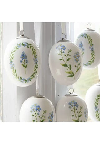 Angebote 👍 LOBERON Osterei 6er Set Fierolla Weiß/blau Weiß/blau ❤️ 3 Angebote 👍 LOBERON Osterei 6er Set Fierolla Weiß/blau Weiß/blau ❤️ – Bild 3