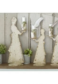 Brandneu ✨ LOBERON Kerzenständer 3er Set Chanler Antikweiß ✔️ -dekoartikel Verkaufsladen unnamed file 1020