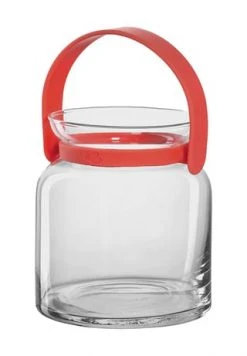 Auslauf 😍 LEONARDO Windlicht "Colorata", Mit Henkel, 13 Cm ⌛