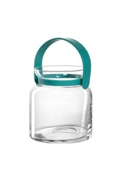 Coupon ✔️ LEONARDO Windlicht "Colorata", Mit Henkel, 13 Cm, Petrol 🎁