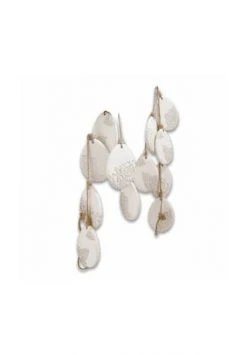 Am billigsten ⭐ LOBERON Girlande Gloster Weiß Weiß ⭐