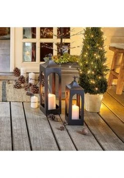 Angebote ✔️ LOBERON Laterne 2er Set Bigarré Antikgrau ✔️ -dekoartikel Verkaufsladen unnamed file 1111