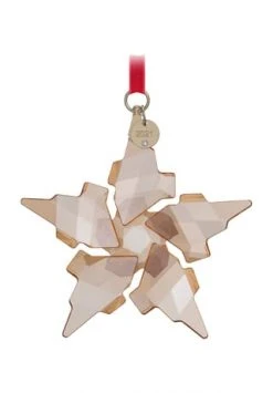 Rabatt ⌛ SWAROVSKI Festive Ornament Edition 2021, Kristall GOLD ❤️
