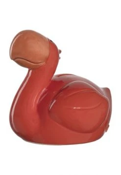 Budget ✔️ LEONARDO Flamingo-Spardose "Bambini", Keramik ORANGE 😉