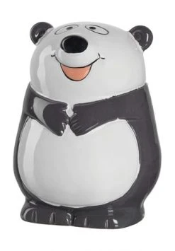 Neu ✔️ LEONARDO Bambini Spardose "Panda" Weiß, Schwarz 😀