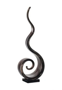 Angebote ❤️ LEONARDO Skulptur Deko "Casolare", 8x40x14 Cm Schwarz, Braun 👏