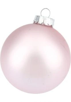 Blitzangebot ✨ GALERIA Home Weihnachtskugeln, Glas, 8 Cm, 6 Stück ROSE ✔️ -dekoartikel Verkaufsladen unnamed file 160