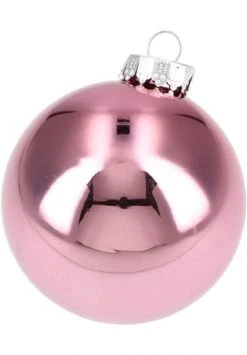 Blitzangebot ✨ GALERIA Home Weihnachtskugeln, Glas, 8 Cm, 6 Stück ROSE ✔️ -dekoartikel Verkaufsladen unnamed file 161