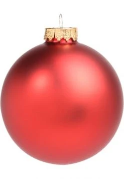 Bestpreis 🔔 GALERIA Home Weihnachtskugeln, Glas, 10 Cm, 4 Stück ROT ⌛ -dekoartikel Verkaufsladen unnamed file 167