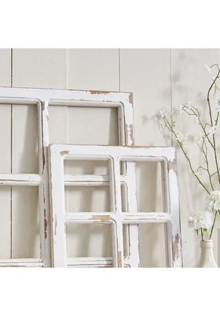 Brandneu 🎉 LOBERON Deko-Fenster 2er Set Mael Coluim Antikweiß Antikweiß 😍 6 Brandneu 🎉 LOBERON Deko-Fenster 2er Set Mael Coluim Antikweiß Antikweiß 😍 – Bild 6