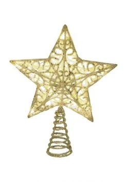 Budget ⌛ GALERIA Home Baumspitze, Stern, LED SILBER 🔥 -dekoartikel Verkaufsladen unnamed file 184