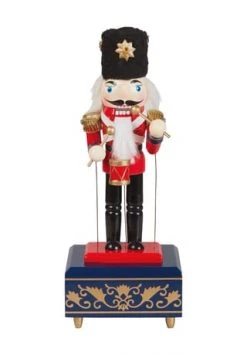 Top 10 🎉 GALERIA Home Nussknacker, Musikbox, 30 Cm BLAU 🔔