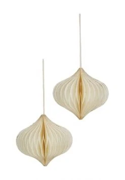 Top 10 ❤️ GALERIA Home Papier-Dekohänger "Wabenball", 2er-Set, 10 Cm WEISS ❤️