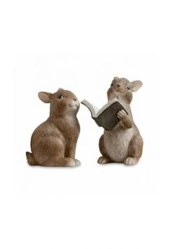 Neu 🔔 LOBERON Hase 2er Set Millyar Braun Braun 😀