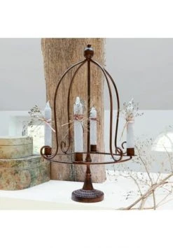 Auslauf 🧨 LOBERON Kerzenhalter Majura Antikbraun Antikbraun ⭐ -dekoartikel Verkaufsladen unnamed file 290