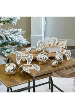 Auslauf 😀 LOBERON Weihnachtsschmuck 6er Set Sully Antiksilber Antiksilber 🌟 -dekoartikel Verkaufsladen unnamed file 310