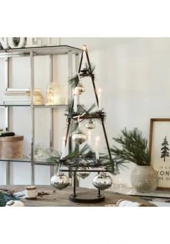 Auslauf 😀 LOBERON Weihnachtsschmuck 6er Set Sully Antiksilber Antiksilber 🌟 -dekoartikel Verkaufsladen unnamed file 312