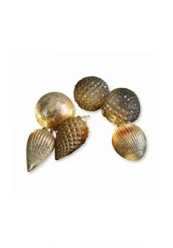 Beste Bewertungen von ❤️ LOBERON Weihnachtsschmuck 6er Set Layounne Antiksilber/grau Antiksilber/grau ⌛