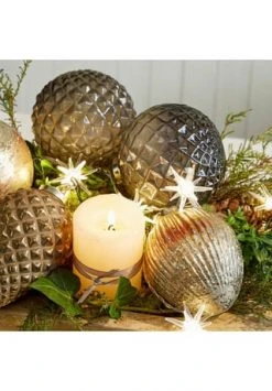 Beste Bewertungen von ❤️ LOBERON Weihnachtsschmuck 6er Set Layounne Antiksilber/grau Antiksilber/grau ⌛ -dekoartikel Verkaufsladen unnamed file 336