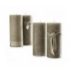 Besorgen 👏 LOBERON Kerze 4er Set Homel Taupe Taupe 👏
