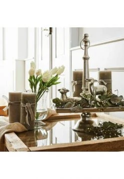 Besorgen 👏 LOBERON Kerze 4er Set Homel Taupe Taupe 👏 -dekoartikel Verkaufsladen unnamed file 362