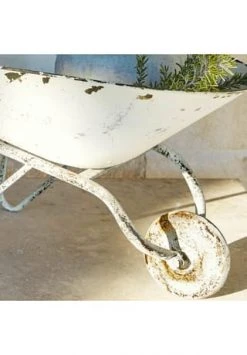 Am billigsten 🧨 LOBERON Deko-Schubkarre Padoux Antikweiß Antikweiß 🧨 -dekoartikel Verkaufsladen unnamed file 373