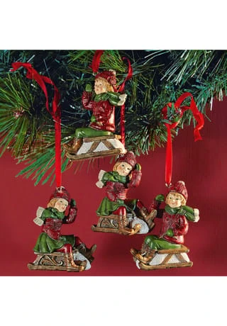 Rabatt ⭐ LOBERON Anhänger 4er Set Lia & Dia Rot/grün Rot/grün ✔️ 2 Rabatt ⭐ LOBERON Anhänger 4er Set Lia & Dia Rot/grün Rot/grün ✔️ – Bild 2