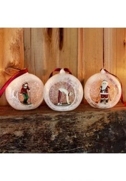 Bestes Angebot 🌟 LOBERON Weihnachtsschmuck 3er Set Melisse Weiß/rot Weiß/rot 🌟 -dekoartikel Verkaufsladen unnamed file 434