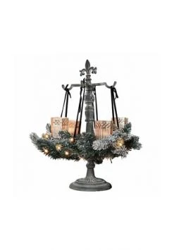 Angebote 🎁 LOBERON Kranzständer Antwan Antikgrau Antikgrau ⌛