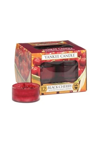 Brandneu ✔️ YANKEE CANDLE® Teelichter "Black Cherry" ROT ⭐ 1 Brandneu ✔️ YANKEE CANDLE® Teelichter "Black Cherry" ROT ⭐