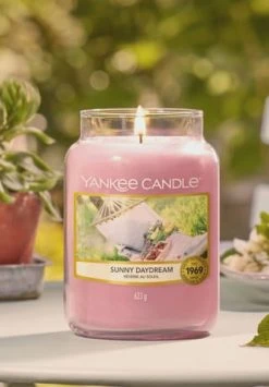 Angebote 👍 YANKEE CANDLE® Duftkerze "Sunny Daydream", 411g Pink ✨ -dekoartikel Verkaufsladen unnamed file 606