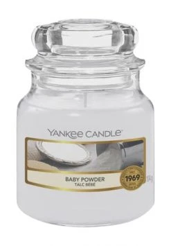 Budget ✨ YANKEE CANDLE® Duftkerze, 104 G Weiß 👍
