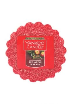 Billig ✔️ YANKEE CANDLE® Wax Melt "RedApple Wreath", 22 G Rot 😉