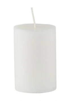 Am billigsten 💯 Villa Collection Stumpenkerze "Stearin", 6x9 Cm Weiß ❤️