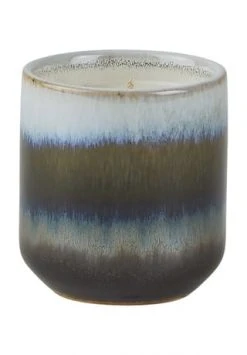 Schlussverkauf 🥰 Villa Collection Duftkerze, Baumwollblüte, Ø 7 Cm Weiss Keramik ❤️