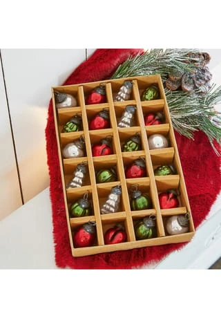 Blitzangebot 🌟 LOBERON Weihnachtsschmuck 24er Set Timur Bunt Bunt ⭐ 2 Blitzangebot 🌟 LOBERON Weihnachtsschmuck 24er Set Timur Bunt Bunt ⭐ – Bild 2