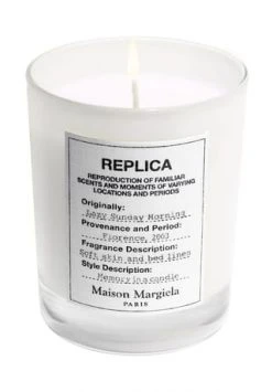 Bestes Angebot 👏 Maison Margiela Duftkerze "Lazy Sunday Morning", 165 G Weiß 🎉