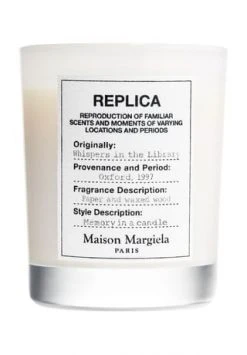 Bestes Angebot 👍 Maison Margiela Replica Duftkerze "Whispers In The Libary", 165 G WEISS ✔️