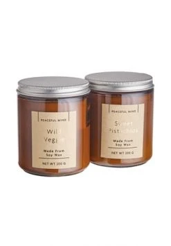 Auslauf 😍 BUTLERS® PEACEFUL MIND Duftkerze Wild Veggie Mit Sojawachs Braun-Silber ⭐ -dekoartikel Verkaufsladen unnamed file 706