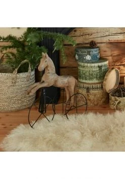 Bestes Angebot ⌛ LOBERON Deko-Pferd Riaba Braun Braun 🧨 -dekoartikel Verkaufsladen unnamed file 72