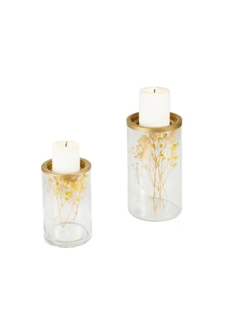 Auslauf ❤️ PURE DAY Kerzenhalter-Set, 2-tlg. Graminea ⌛ 1 Auslauf ❤️ PURE DAY Kerzenhalter-Set, 2-tlg. Graminea ⌛