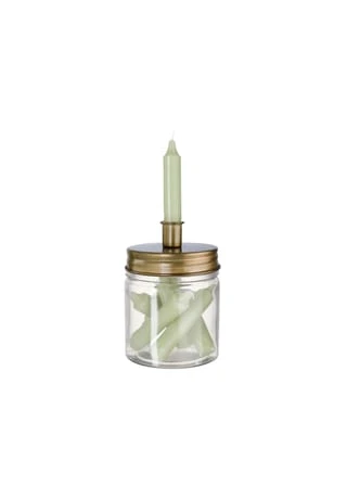 Brandneu ✔️ BUTLERS® LITTLE LIGHT Kerzenhalter & Kerzen-Set Salbei 🥰 1 Brandneu ✔️ BUTLERS® LITTLE LIGHT Kerzenhalter & Kerzen-Set Salbei 🥰