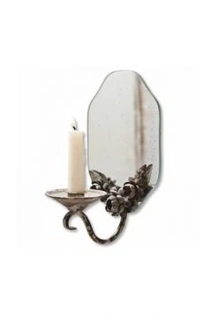 Rabatt 🔥 LOBERON Wandkerzenhalter Porcia Anthrazit 🔥