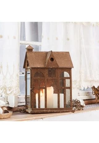 Besorgen ✔️ LOBERON Laterne Sweet Home Rostbraun 🎉 2 Besorgen ✔️ LOBERON Laterne Sweet Home Rostbraun 🎉 – Bild 2