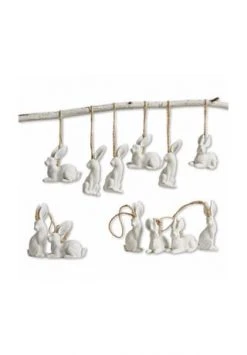 Top 10 🤩 LOBERON Anhänger 12er Set Tarmel Weiß Weiß ✨