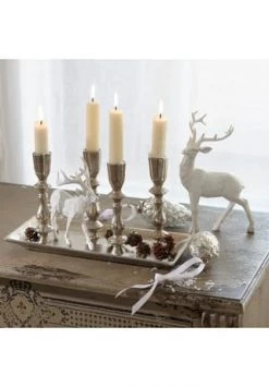 Am billigsten ✨ LOBERON Kerzentablett Delano Silber 🛒 -dekoartikel Verkaufsladen unnamed file 918