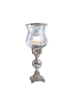 Aktion 😉 LOBERON Windlicht Marignane Klar/silber 🛒