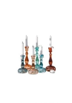 Großhandel 🥰 LOBERON Kerzenständer 6er Set Indre Bunt 😍